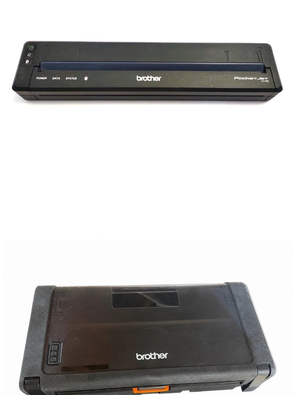 Brother Pocket Jet PJ-762 Mobile Thermal Printer WITH Rugged Rollcase Decurler